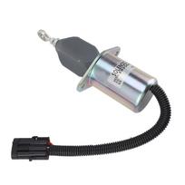 Flame Out Solenoid Valve Replacement Metal High Accuracy Sensitive Engine Stop Solenoid Valve 12V