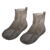 WaterProof Shoe Covers TPE Non-slip Rain Boot Gear Overshoes Accessories Shoes Protector Reusable For Rainy Day Outdoor M(34-36) pilka