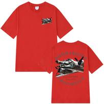 Bombardiro Crocodilo Crocodile Plane Bomber Funny Italian Brainrot Meme Tshirt Unisexs Women Casual Cotton Short Sleeve T Shirts S