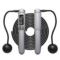 Rechargeable Smart Cordless Weighted Counting Jump Rope with Steel Wire for Fitness
