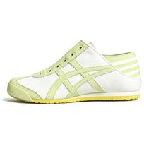 Onitsuka Tiger Mexico 66 Paraty Comfortable Versatile Durable Breathable Lightweight Low-Top Casual Shoes Unisex sneaker Green White 1183C075-106 39.5