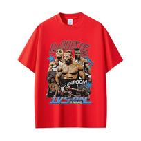 Mike Tyson Prime Merch T-shirt Unisex Women Vintage Hip Hop Gothic Rock T Shirt Unisex's Fitness Gym Breathable Casual Cotton T-shirts S