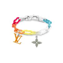 Louis Vuitton Rainbow Rhinestone Bracelet Women bracelet M00276 L