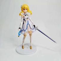 19CM Genshin Impact Zhongli Xiao Anime Figure PVC Action Figure Model Sculpture Hand-made Desktop Decoration Children Gifts 19CM