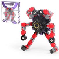 Deformed Fidget Spinner Chain Toys For Children Antistress Hand Spinner Vent Toys Adult Stress Relief Fidget Sensory Gyro Gift raudona