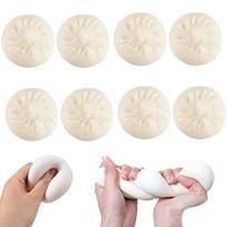 1612PCS Dumpling Squishy Stress Balls Fidget Toys Anxiety Relief Dough Bun Squeeze Ball Sensory Toy for Kids Adult juguetes