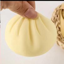 Kawaii Flour Dumpling Squishy Toy, Simulation Big Bun Squeeze Fidget, Portable Stress Relief Toy for All Ages United States