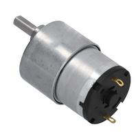 DC 12V Gear Motor Speed Reduction CW CCW Copper Wire Motors with 6mm D Shaft JGB37‑520 600RPM