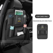 For Opel OPCline ASTRA CORSA INSIGNIA MOKKA VECTRA ZAFIRA GTC Tigra Car Seat Organizer Seat Back Storage Bag Pad Accessories juoda