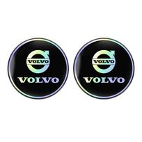 2Pcs Car Silicone Water Cup Pad Color Insulated Coasters Mat For Volvo EX30 XC60 XC40 V60 V40 XC90 XC70 V50 S60 S90 Olestar