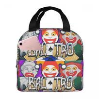 Balatro Playing Card Jocker Lusty Joker Insulated Lunch Bag for Women Children Portable Food Boxes Thermal Lunch Box Tote One Size