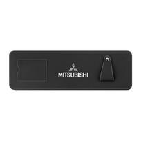Keychain Car Sun Visor Extender Anti-glare UV Retractable Sun Shield Multifunctional Accessorie For Mitsubishi Eclipse Colt I200 juoda