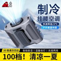 Portable USB Rechargeable Waist & Neck Clip Fan