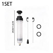 200/500cc Manual Fuel Suction & Filler Fluid Extractor Car Oil Change Brake Auto Syringe with Hose Evacuator Pump for ATV Boat