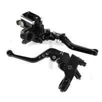Stable Moto Motorcycle Brake clutch levers with cylinder pump for Kawasaki Zx10R 2016 Haojue Bmw K100 Honda Xr250 Parts