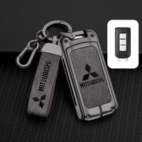 For Mitsubishi Xpander Outlander ASX Pajero Eclipse Cross Montero Zinc Alloy Key Covers Remote Car Key Case Cover Keyless Shell