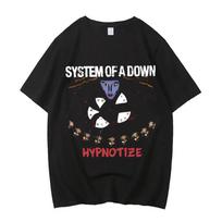Hot Sale System of A Down Toxicity Music Album Cover Poster Graphic Print T-shirt Men Women High-street Harajuku Fashion Oversized Top Summer New Tee 4XL