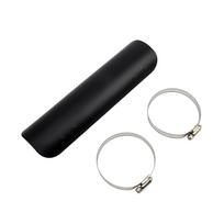 Enduro Motorcycle Exhaust Muffler Pipe For Harley Honda Yamaha Kawasaki Ducati Motocross Leg Protector Heat Shield Cover Parts Mid-pipe juoda