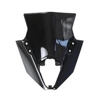For Kawasaki Ninja 650 ninja650 NINJA 650 EX650 ER-6F ER6F 2020 2021 2022 2023 2024 Screen motorcycl Windshield WindScreen juoda