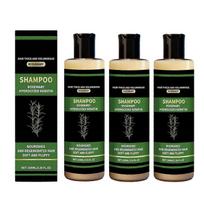 3x Anti-Hair Loss Shampoo, Organic Rosemary Hair Growth Shampoo with Hydrolyzed Keratin, Soothe Scalp Irritation & Restore xls