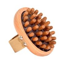 Elastic Airbag Scalp Massage Brush Eliminate Local Fat Anti-static Air Cushion Massager Comb Handheld Wood Gua Sha Brush Leg