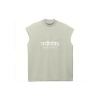 Adidas Originals SS23 Chapter 02 Tee Logo Print Retro Breathable Sports Tank Top Unisex Tops Halo-Green IA3444 S