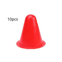 10 vienetų/rinkinys 8 cm riedlentės žymeklis treniruočių kūgis riedulinis futbolas futbolo treniruotės minkštas bokštelis riedlenčių kliūtis riedučiai riedlentė