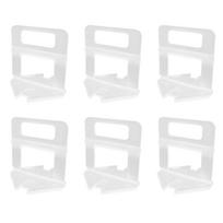 100 vnt. Plytelių išlyginimo sistemos lygio tarpikliai PVC grindų lygintuvas darbui 1.5mm Base 100pcs