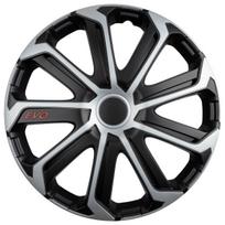 Rato gaubtas 1 vnt. EVO, juodas ir sidabrinis 16"