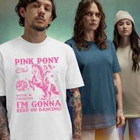 Premium Inspired Pony Pink Fun Club Tee | Retro Aesthetic Unisex Shirt Adults XL