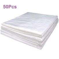 50Pcs Disposable Infrared Sauna Blanket Bags 47X82 Pvc Plastic Sheeting For Body Wrap Pack Detox Bath