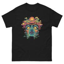 Unisex Psychedelic Tee | Gyspy Woman | Trippy | Colorful Custom Print T-shirt Unisex T-Shirt S