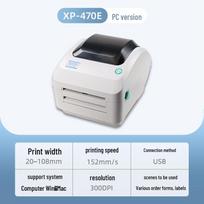 Xinye XP-420B Bluetooth Thermal Label Printer, 470E High Definition 300dpi for Cross-border E-commerce.