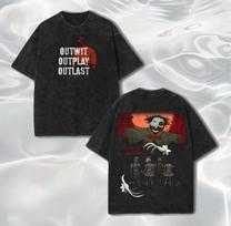 The Outlast Trials Washed Tshirt Year round clothing NewModel Unisex Plus Size personality Clothes Highend Luxury high quality M