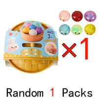 6 Styles Realistic Giant Dumpling Squeeze Toy With Bamboo Steamer Soft Dough Ball Decompression Fidget Toy Funny Creative Gift