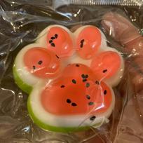 Watermelon Cat Paw Squeeze Pinch - Slow Rebound, Realistic Paw Design, Fun, Suitable for Valentine's Daybirthday Gifts