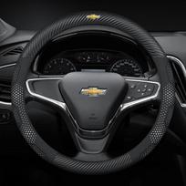 For Chevrolet Suede Carbon Fiber Steering Wheel Cover Suitable for Celze Spark Captiva Orlando Lacetti Equinox Malibu Celta Onix