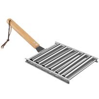 1PC Remove Stainless Steel Sausage Grill Rolling Hot Dog Grill
