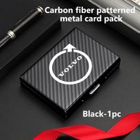For Volvo Anti-theft Card Wallet RFID Protection Metal Box Cardholder XC90 XC60 C30 S60 C70 XC40 V40 XC70 V70 V60 S80 S90