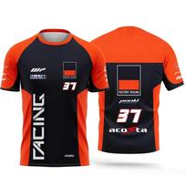 Summer Breathable Quick-drying Motorcycle Race No. 37 2026 Pedro Acosta Men's and Women's Casual short-sleeved Sport T-shirt S