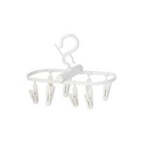 Compact Plastic Clip-on Drying Rack For Socks And Dorm Room Essentials