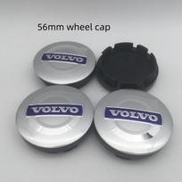4pcs 3D For VOLVO XC60 XC90 56mm 60mm 68mm Car emblem Wheel hub Center Cap Badge covers sticker Decals Styling accessories