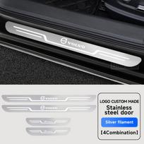 Volvo XC40 XC60 XC70 XC90 V40 V50 V60 V90 C30 S60 S90 EX90 2024 2025 Automobilio Nerūdijančio Plieno Durų Slenksčio Apsauginė Plokštelė Automobilio Aksesuarai