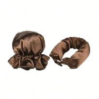 2/4/6Pcs Satin Heatless Curling Set Overnight Curl Blowout Rods Soft Hair Curlers To Sleep in Bun Bons Heatless Curls Bonnet Cap