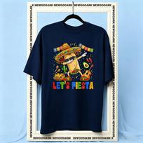 Lets Fiesta Cinco De Mayo Sombrero San Antonio Cinco de Drinko tshirt Women Unisex Casual cotton printed t shirts Adult Oneck S