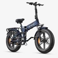 ENGINE PRO 2.0 20” City Electric Assist Bicycle,52V16ah,250W,maximum load capacity 120kg,maximum range up to 110km in assist mode. mėlyna