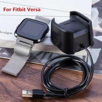Įkrovimo dokas Fitbit Versa išmaniajam laikrodžiui, USB duomenų kabelio bazė, stalinis įkroviklis one size