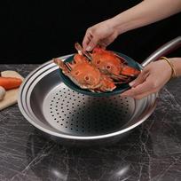 One Steam Tray Can Accommodate 30-32-34 Inch Woks Multifunctional Steam Tray Steam Grid Universal one size sidabras