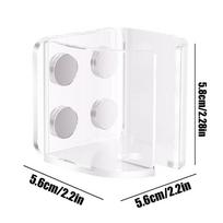 Guinea Water Bottle Holder Magnetic Feeder Brackets for Hedgehog Magnet Small Animals Water and Food Feeder Brackets for Dwarf gryna