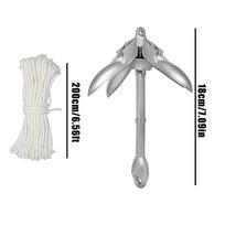 Kayak Anchoring System Boat Anchoring System Kit Heavy-Duty Retrievable Quick-Release Boat Accessories For Fishing Kayaking